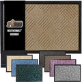 GORILLA GRIP 100% Waterproof All-Season WeatherMax Doormat US Designed Natural by GorillaGrip