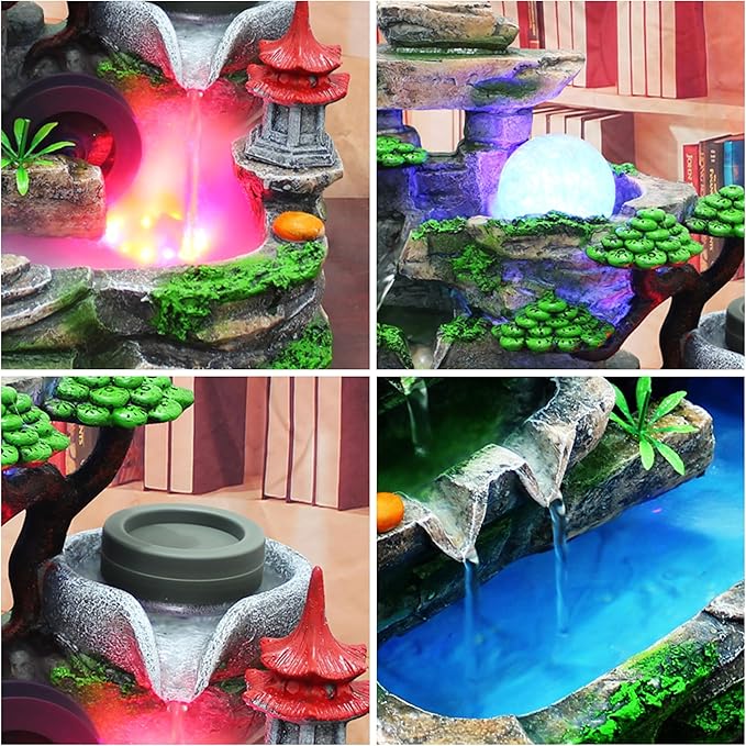 Creative Tabletop Water Fountain - Image 3