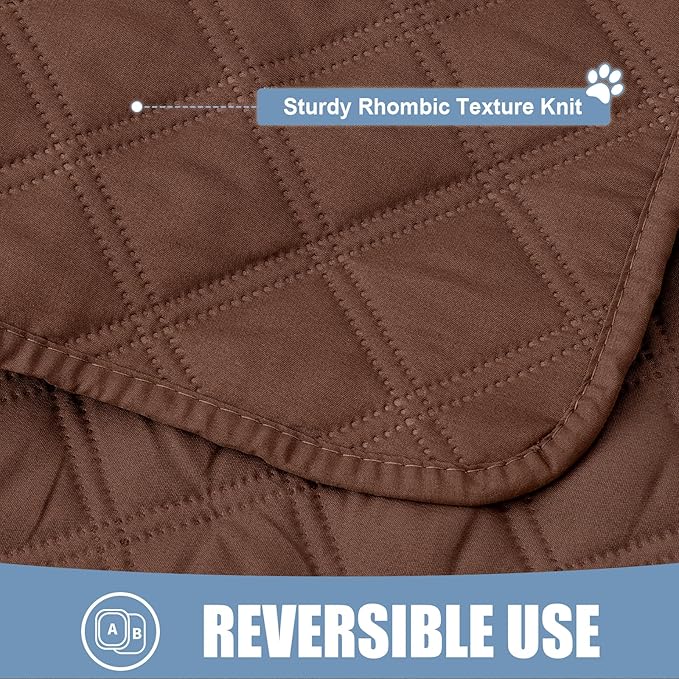 Smiry Waterproof Dog Bed Cover Pet Blanket, Soft Washable Dog Blanket - Image 4