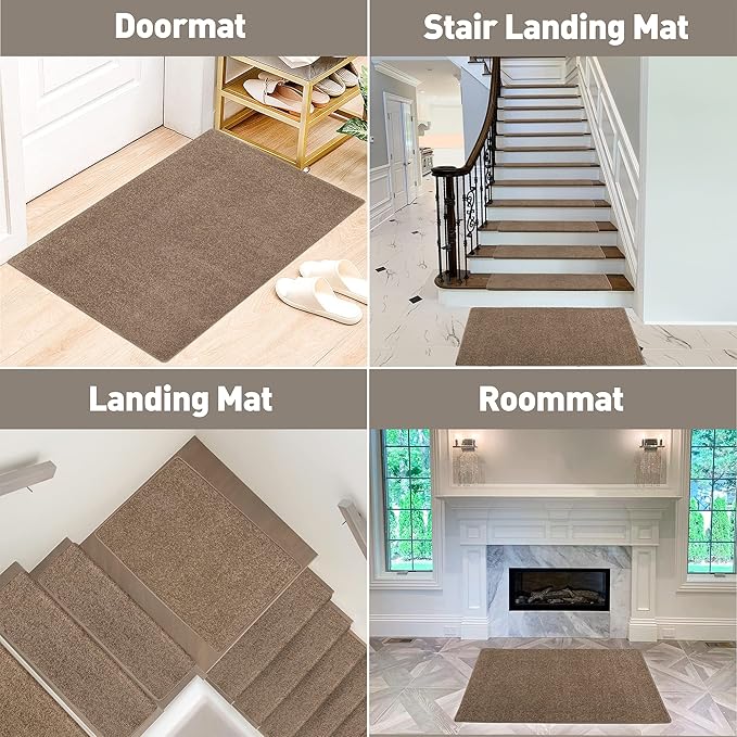 PURE ERA Carpet Stair Tread Landing Mat Tape Free Self Adhesive Non Slip Skid - Image 5