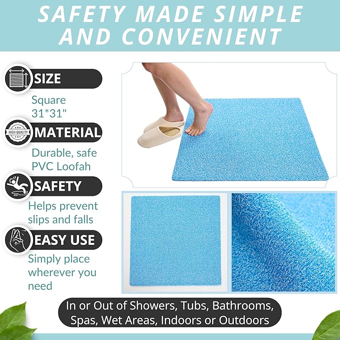 Square Shower Mat - Image 3