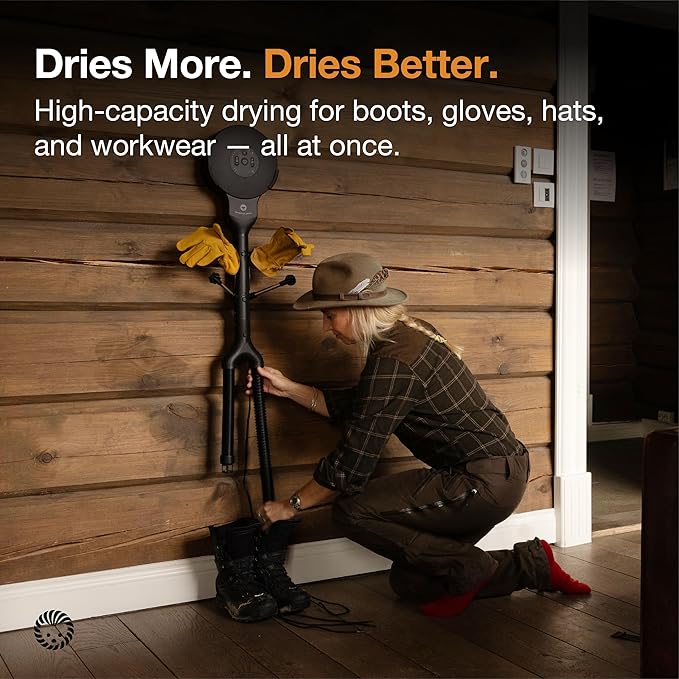 Hedgehog Buddy Heavy Duty Ski Boot Dryer Rapid 3-Pair Glove, Boxing Shoe Dryer - Image 3