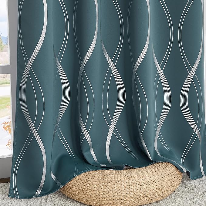 NICETOWN 100% Blackout Curtains Panels - Image 7