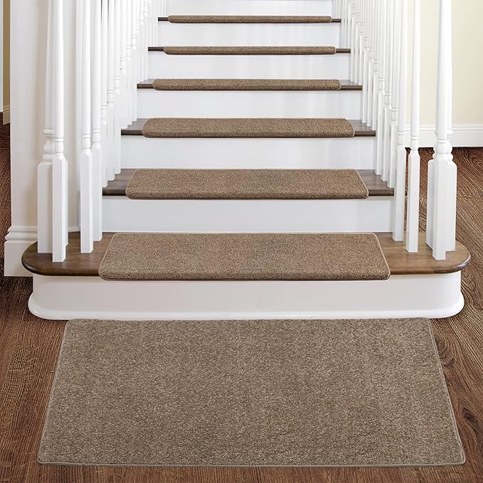 PURE ERA Carpet Stair Tread Landing Mat Tape Free Self Adhesive Non Slip Skid - Image 2