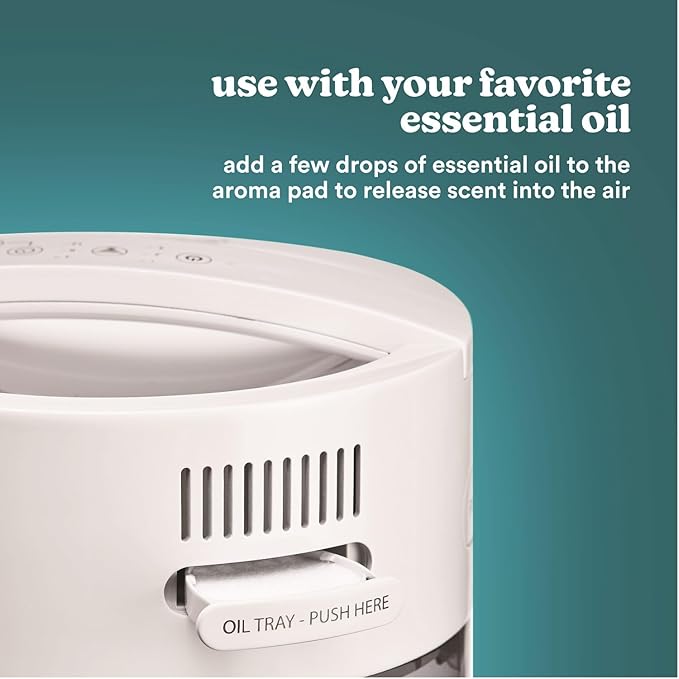 HoMedics Humidifiers for Bedroom, Office and Plants. Total Comfort UV-C - Image 6