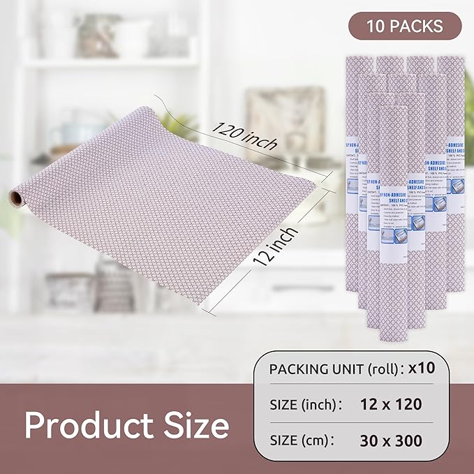 FIFTY FEET 12"x120" Non-Adhesive Shelf Liner - Image 5
