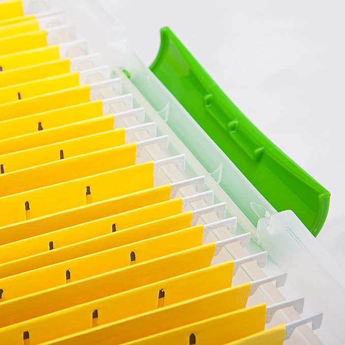 IRIS USA File Box File Organizer Plastic File Box - Image 7
