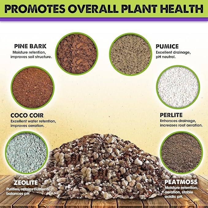 DUSPRO Recycle Premium 6in1 Terrarium Soil Mix – Pre-Mixed Terrarium Substrate - Image 2
