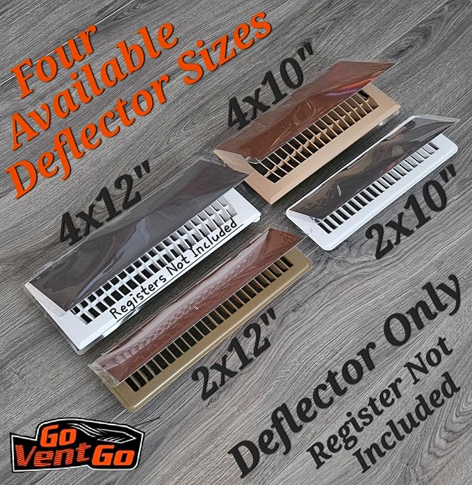 2 Pack GoVentGo Vent Deflector for Floor Registers - Image 4