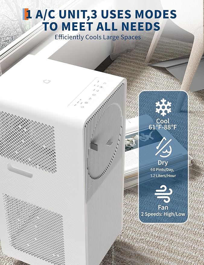 10, 000 BTU Portable Air Conditioner - Image 4