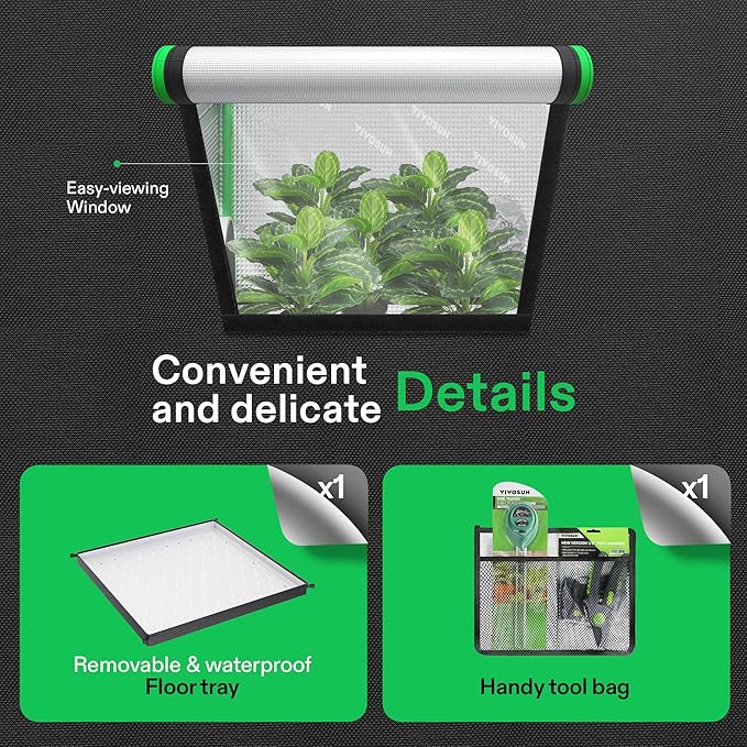 VIVOSUN R556 5x5 Grow Tent - Image 5