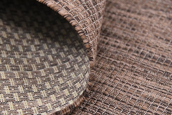 Unique Loom Collection Casual Transitional Solid Heathered Indoor/Outdoor - Image 10