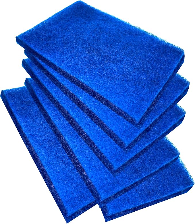 Premium Reusable Air Filter 6 Pack 10x24x1 by AQUPON
