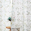 Chyhomenyc Roman Linen Blend Curtains 96 Inch Length 2 Panels, Light Filtering by Chyhomenyc