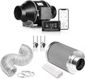 iPower 4" Smart Inline Duct Fan by iPower