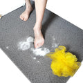 Shower Mats Non Slip for Elderly, 24x47’’Extra Lager Loofah Shower Mat by NQWei
