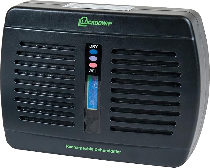 Lockdown Rechargeable/Renewable Dehumidifier by Lockdown