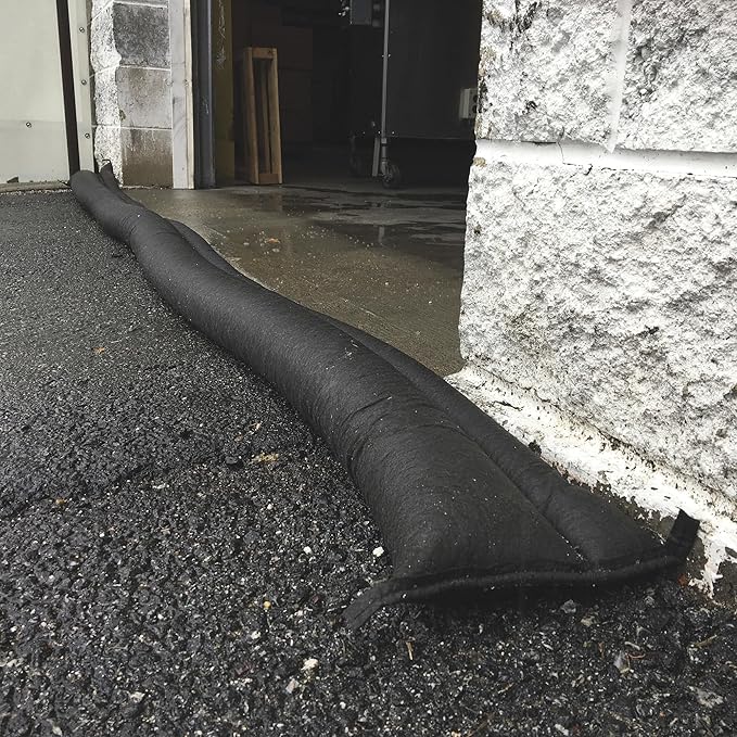 Quick Dam Water Activated 10ft Flood Barrier, Reusable Water Absorbers - Image 7