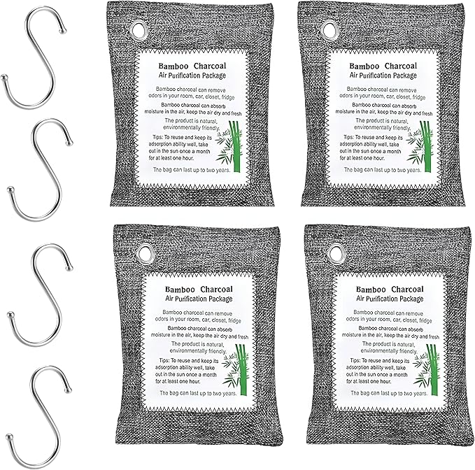 Bamboo Charcoal Air Purifying Bags – Natural Odor Eliminator & Moisture Absorber - Image 6