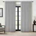 Extra Wide 60 Inch Blackout Curtains 96 Inches Long by QJMYDECO