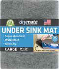 Drymate Premium Under Sink Mat, Waterproof Cabinet Protection Mats by Drymate