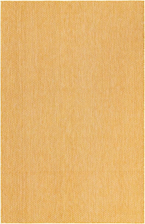 Unique Loom Collection Casual Transitional Solid Heathered Indoor/Outdoor - Image 3