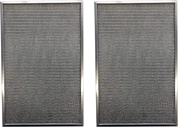 Replacement Aluminum Pre/Post Filter- 9-7/8 x 15-7/8 X 1/4 by FilterEverything