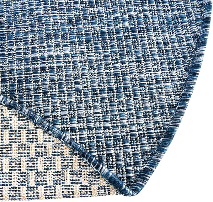 Unique Loom Collection Casual Transitional Solid Heathered Indoor/Outdoor - Image 8