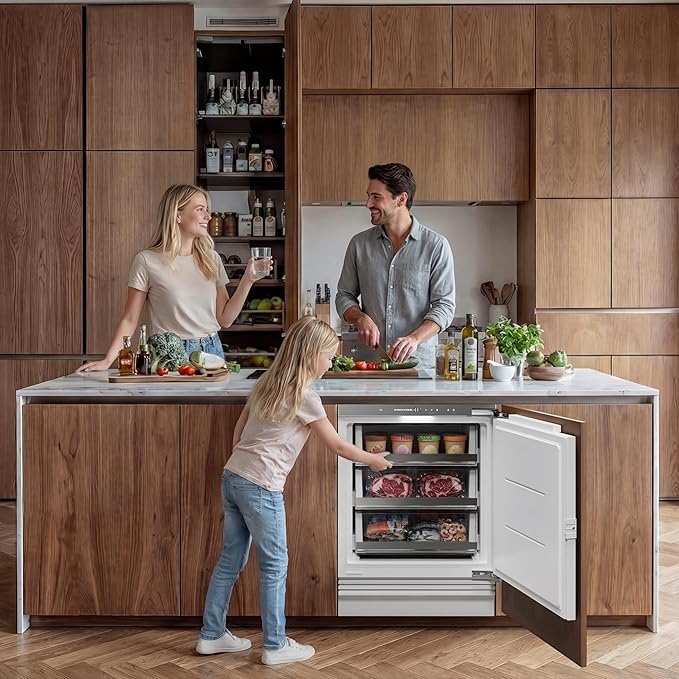 Ca'Lefort Undercounter Panel Ready Freezer -11°F to 7°F, Built-in All Freezer - Image 8