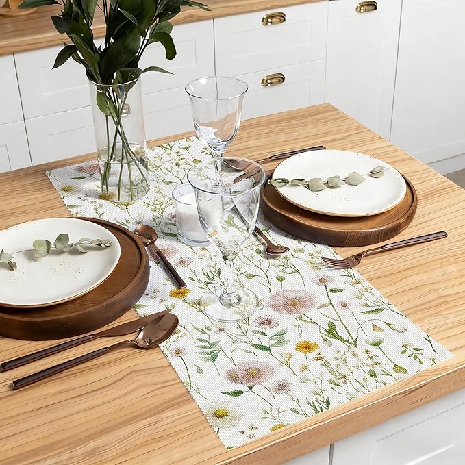 Drawer and Shelf Liner for Kitchen Cabinets Non Adhesive Drawer Liners Floral - Image 3