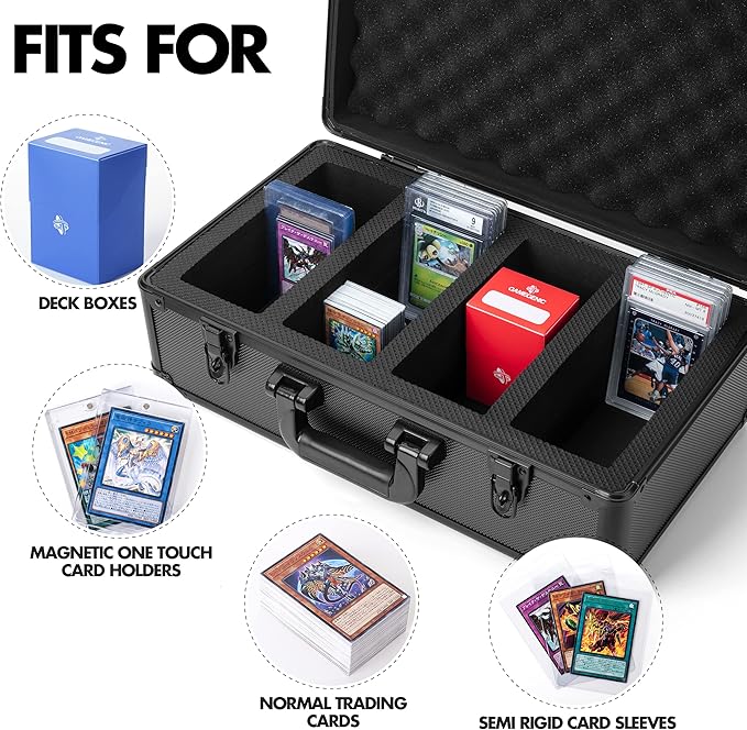 FunGuys Graded Card Storage Box, Trading Card Case - Image 6