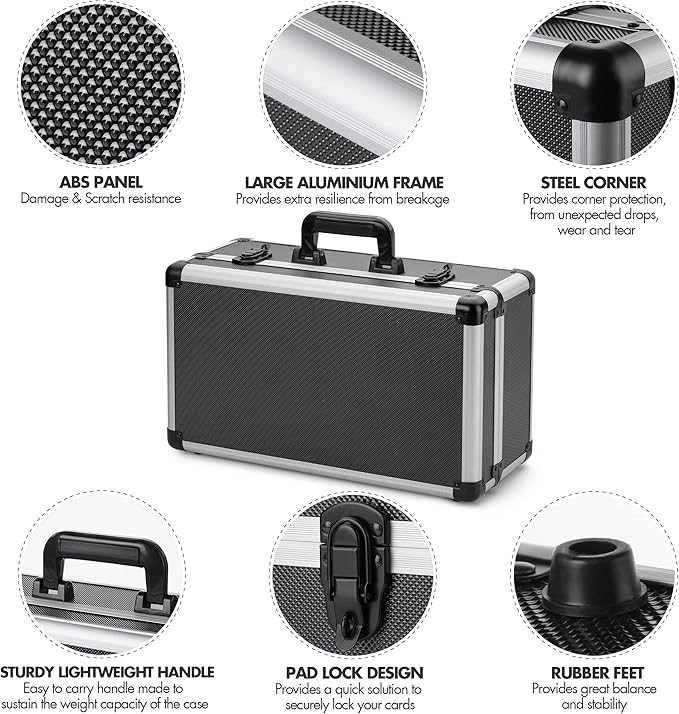 FunGuys Graded Card Storage Box, Trading Card Case - Image 3