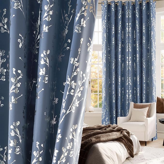 NICETOWN 100% Blackout Curtains 96 inches Long by NICETOWN
