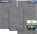 Muddy Mat® Pack of 3 Highly Absorbent Microfiber Dog Door Mat and Pet Rug by MuddyMat%C2%AE