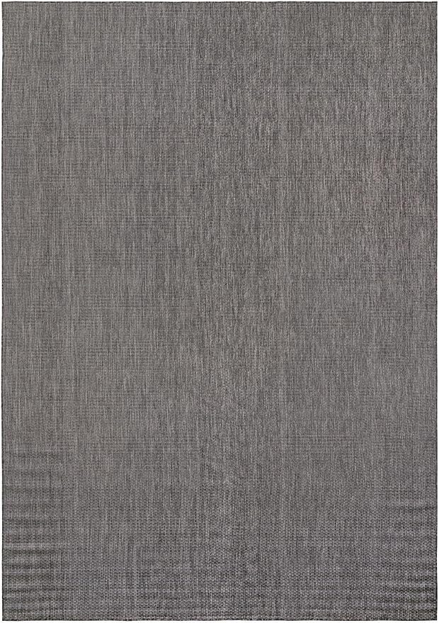 Unique Loom Outdoor Solid Collection Area Rug - Image 3