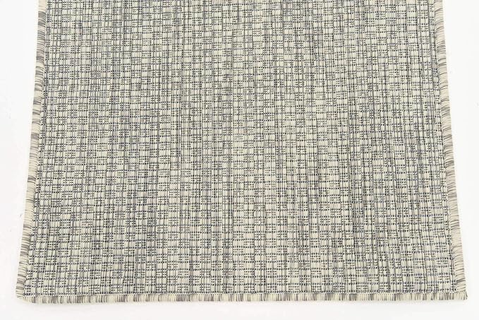 Unique Loom Collection Casual Transitional Solid Heathered Indoor/Outdoor - Image 8