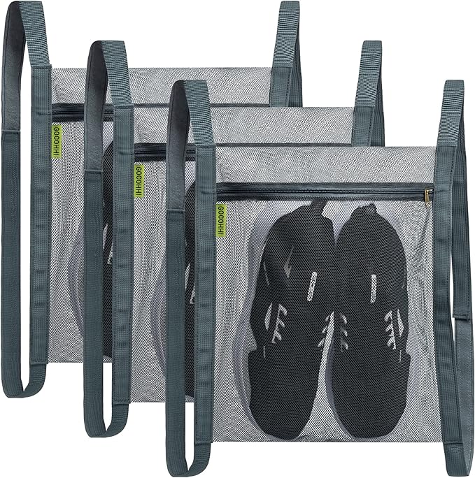3 Pcs Sneaker Wash & Dry Net Bag by Gocohhi