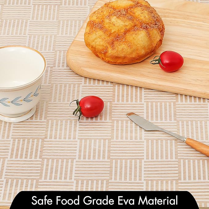 Cooyes Shelf and Drawer Liner for Kitchen Cabinets – Non-Adhesive, Waterproof - Image 7