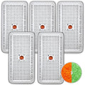 100 Gram 5 Pack Indicating Silica Gel Canister, Gun Safe Dehumidifier, Reusable by Wisesorb