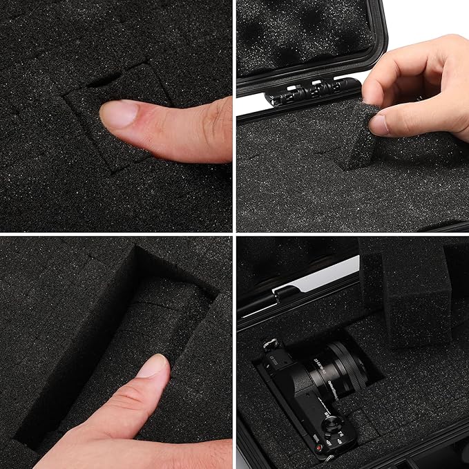 Mayouko Portable Tool Box with Shock- Proof Sponge, Water Proof Grade IP67 - Image 7