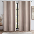 Blackout Curtains 60 Inches Extra Wide Curtains 84 Inch Length by QJMYDECO
