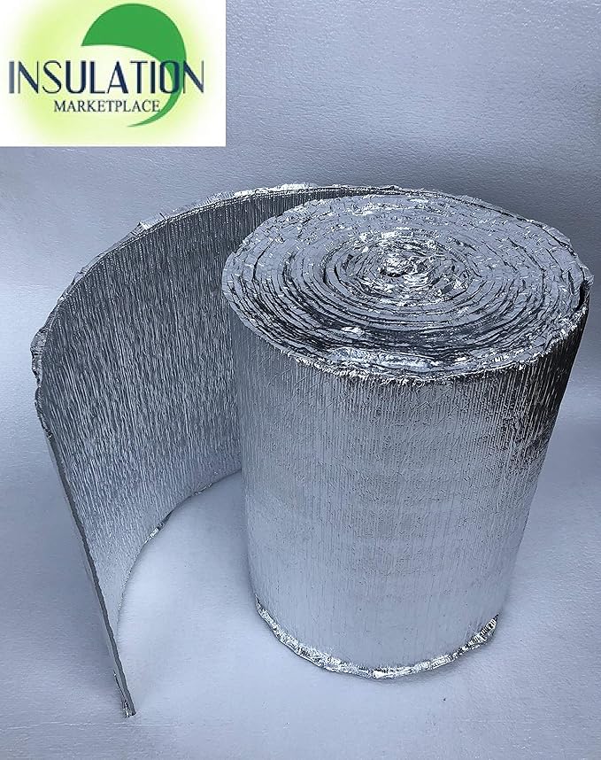 SmartSHIELD -5mm 16''X50ft Reflective Insulation Roll, Foam Core Radiant Barrier - Image 3