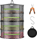 VIVOSUN 4-Layer Mesh Drying Rack Hanging Design by VIVOSUN