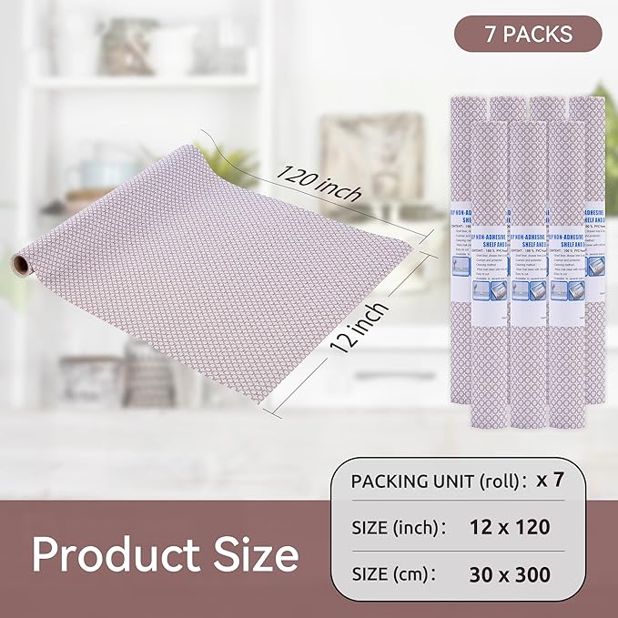 FIFTY FEET 12"x120" Non-Adhesive Shelf Liner - Image 5