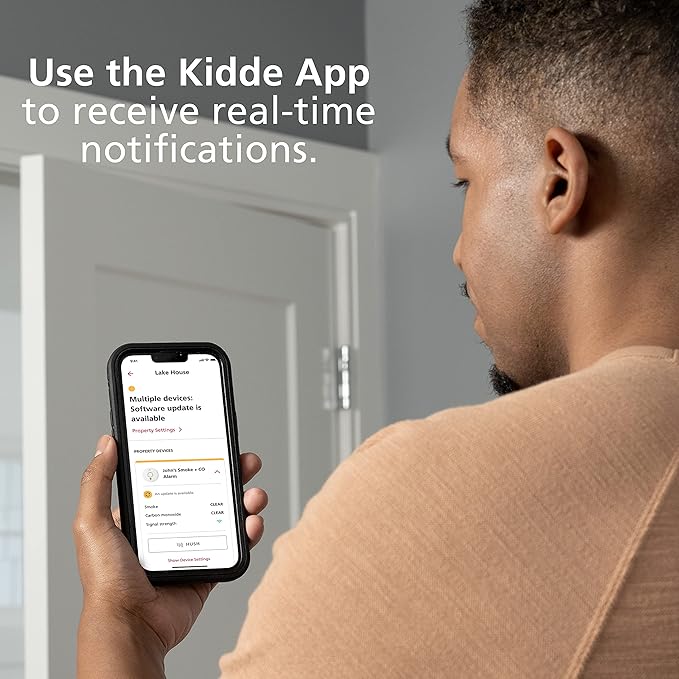 Kidde WiFi Water Leak Detector & Freeze Alarm, Alexa Device, Smart Leak Detector - Image 3
