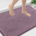 Smiry Luxury Chenille Bathroom Rugs 36x24, Extra Soft and Absorbent Shaggy Bath by Smiry