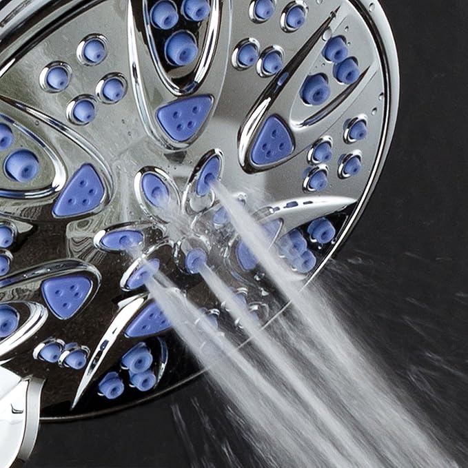 AquaDance Antimicrobial – Anti-Clog High-Pressure 6-Setting Shower Head - Image 7