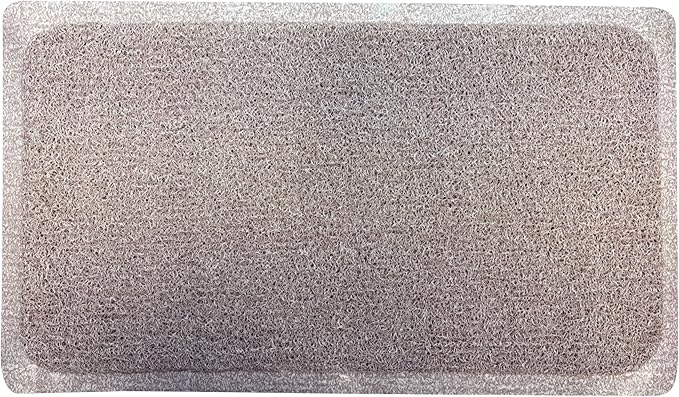 Non Slip with Suction Cups Loofah Bathmat 27"x15" & 29.5"X16.9", PVC Loofah - Image 2