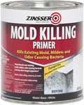 qt Zinsser 276087 White Zinsser, Mold Killing Primer Water-Based Mold Killing by Rust-Oleum