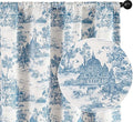 jinchan 95% Blackout Toile Curtains by JINCHAN